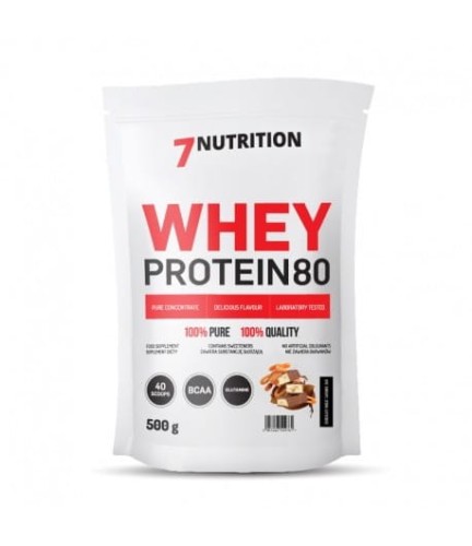 7NUTRITION WHEY PROTEIN 80 500g BIAŁKO KONCENTRAT WPC