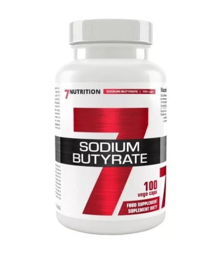 7NUTRITION SODIUM BUTYRATE 100kap/ 580mg MAŚLAN SODU