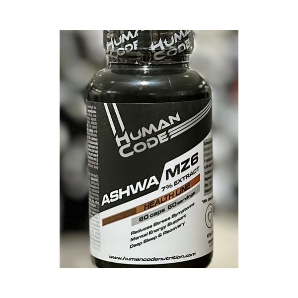 HUMAN CODE ASHWAGANDHA MZ6 60 CAPS