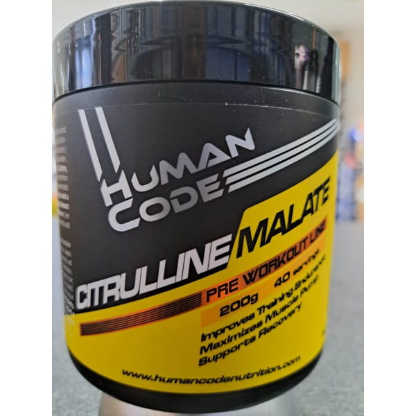 HUMAN CODE CITRULLINE MALATE – 200 G