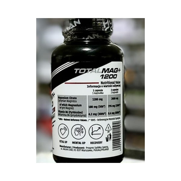 Human Code Total Mag 1200mg 60 kap magnez