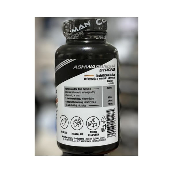 Human Code Ashwagandha Strong 45kap Aszwaganda