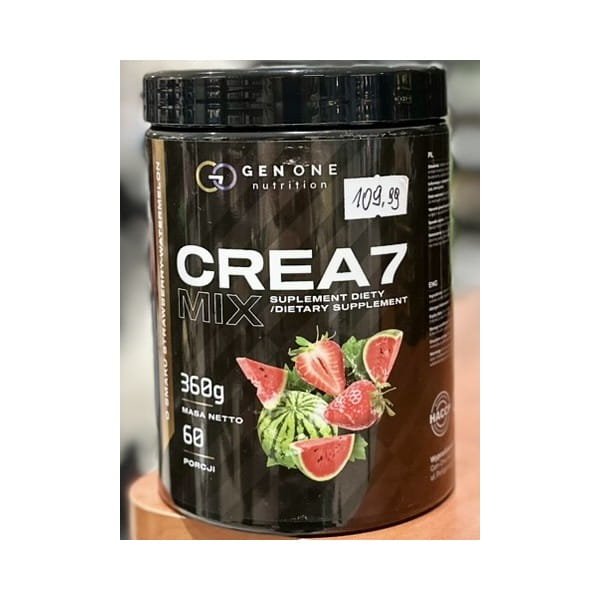 GenOne CREA7 360g mix kreatyn stack