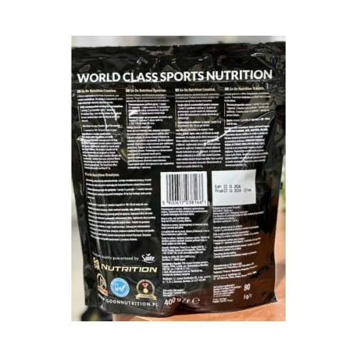 GO ON CREATINE monohydrat 400G BAG naturalny smak