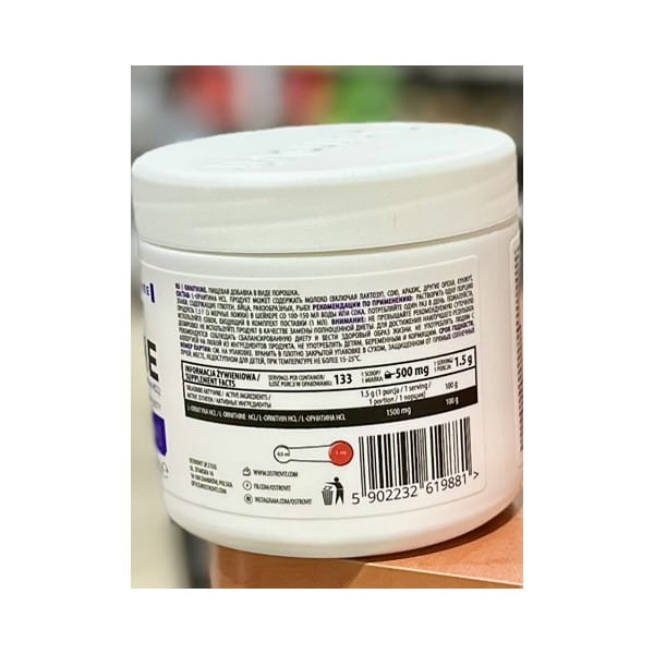 OstroVit Ornithine 200 g regeneracja wątroby