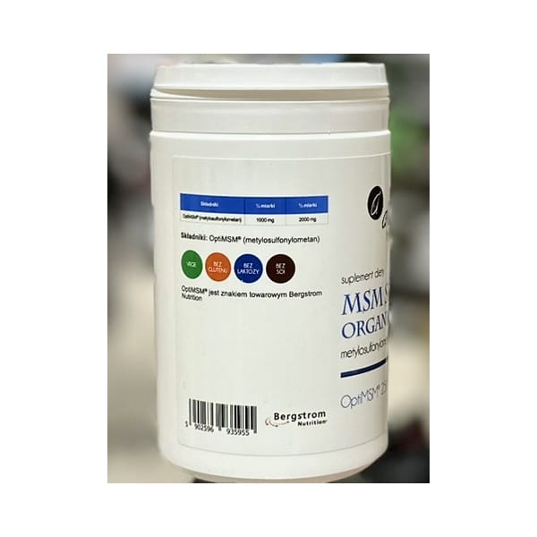 Aliness MSM siarka organiczna 250g na stawy