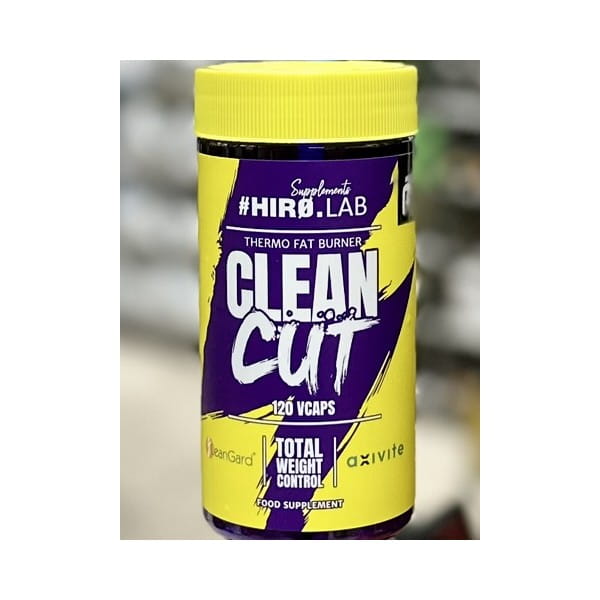 Hiro.Lab Clean Cut 120 kap – Silny spalacz tłuszczu, energia i kontrola apetytu!