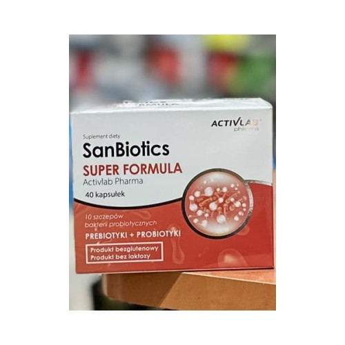 Activlab Pharma SanBiotics Super Formula 40 kap probiotyki