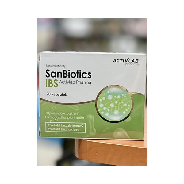 Activlab Pharma Sanbiotics IBS 20 kap probiotyki