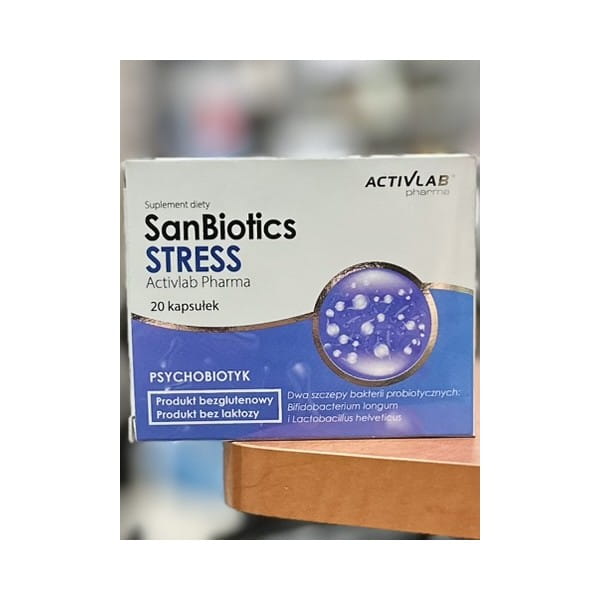 Activlab Pharma SanBiotics Stress 20 kap probiotyki