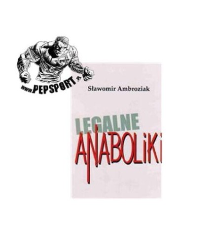 Legalne anaboliki – Sławomir Ambroziak, okładka książki