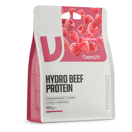 OstroVit Hydro Beef Protein 1800 g – malina