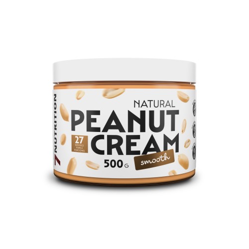 7Nutrition Peanut Cream Smooth – gładki krem orzechowy 500 g