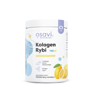 Osavi Kolagen Rybi Naticol 360 g cytrynowy — opakowanie