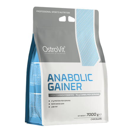 OstroVit Anabolic Gainer 7000 g – smak czekoladowy