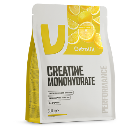 OstroVit Monohydrat Kreatyny 300 g – cytrynowy