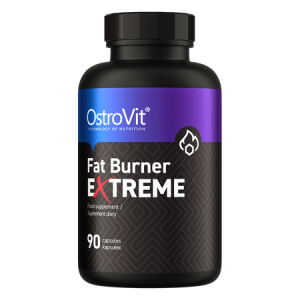 OstroVit Fat Burner eXtreme 90 kapsułek – przód opakowania