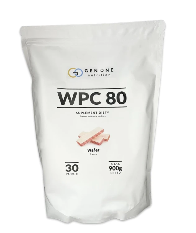 GENONE WPC 80 900 g — Wafelkowy — opakowanie