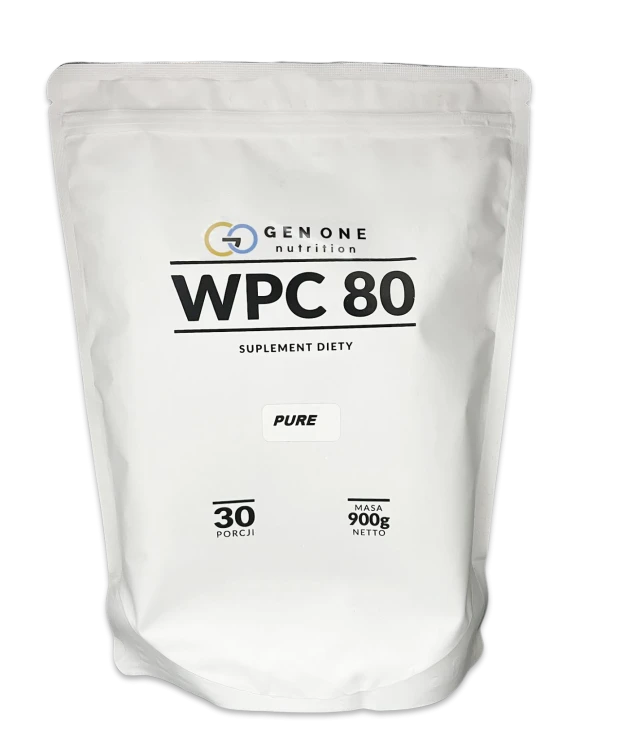 GENONE WPC 80 900 g — Bez smaku - PURE — opakowanie