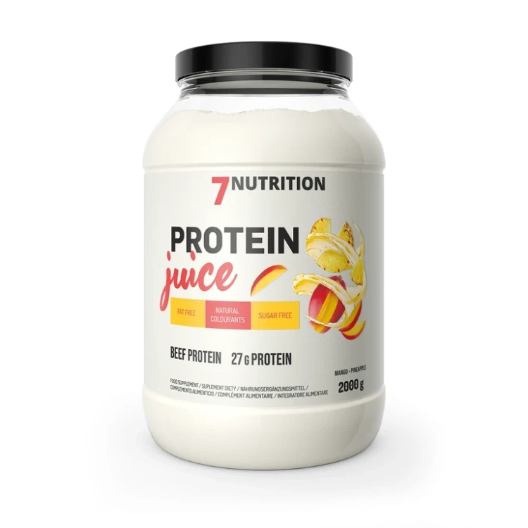 7Nutrition Protein Juice 2000 g — mango-ananas — opakowanie