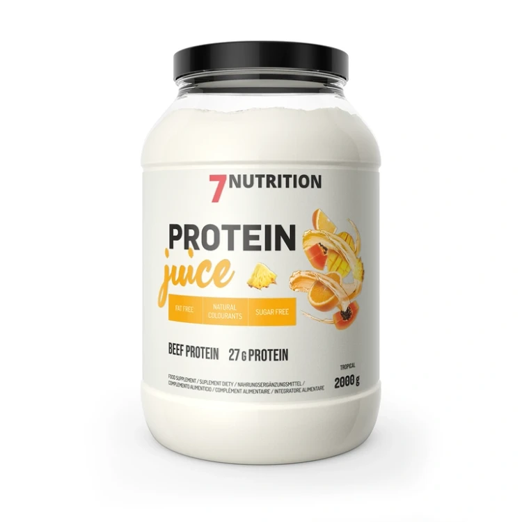 7Nutrition Protein Juice 2000 g — tropikalny — opakowanie
