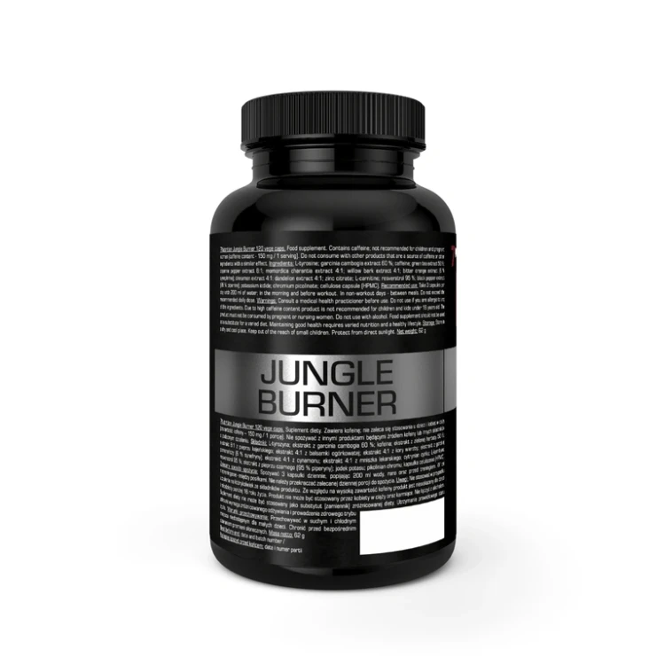 7Nutrition Jungle Burner 120 vege caps – skład, zalecenia i ostrzeżenia