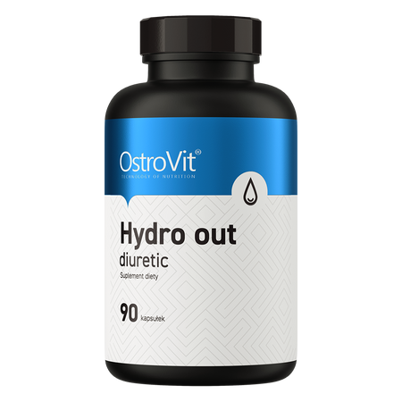 OstroVit Hydro Out Diuretic 90 kapsułek — opakowanie