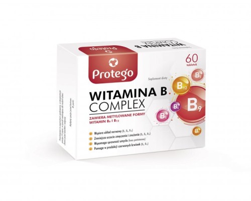 Protego Witamina B Complex 60 tabletek — opakowanie