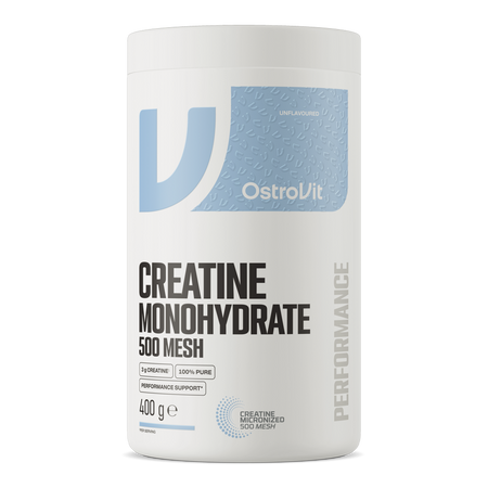 OstroVit Monohydrat Kreatyny 500 MESH 400 g — opakowanie