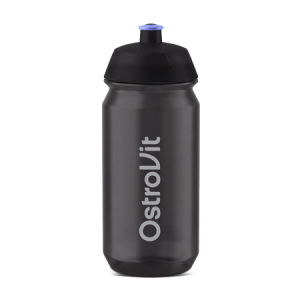 OstroVit Butelka na wodę 500 ml — czarna — opakowanie