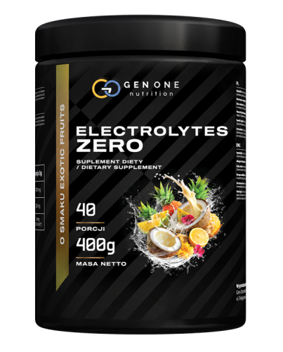 GENONE Electrolytes Zero 400 g – owoce egzotyczne
