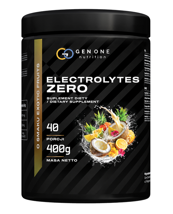 GENONE Electrolytes Zero 400 g – owoce egzotyczne