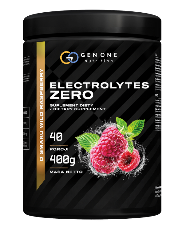 GENONE Electrolytes Zero 400 g – dzika malina