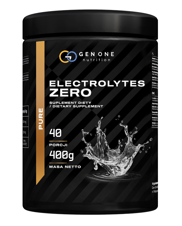 GENONE Electrolytes Zero 400 g – naturalny Pure