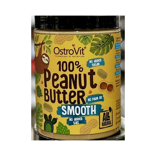 OSTROVIT 100% PEANUT BUTTER 1000g